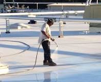 How long does roof coating need to dry before rain?