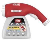 How far does Ortho Dial n spray go?