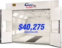 How much does a Garmat Paint Booth cost?