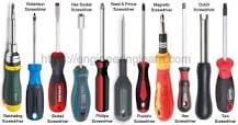 How many types of screwdriver are there?