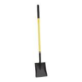 What is a square nose shovel used for?