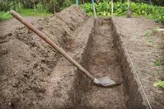 What is the fastest way to dig a trench?