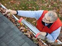 How do you clean a roof without a ladder?
