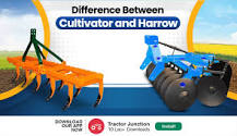 What is the difference between a harrow and a cultivator?