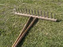 Why do farmers use rake?